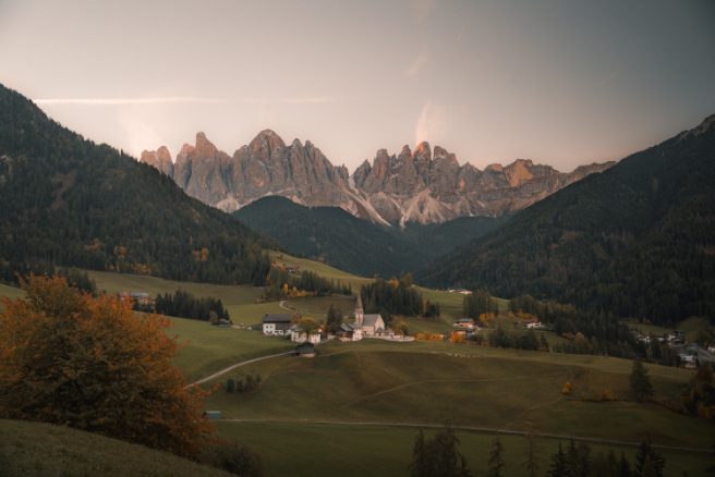 St. Magdalena viewpoint, Val Di Funes, Italian Dolomites